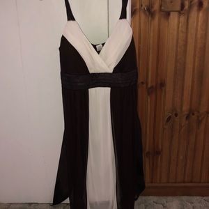 NWT TABOO 2X Tie Back Dress